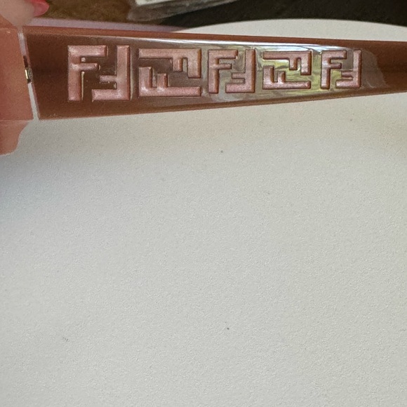 NIB Authentic Fendi “Readers” (Reading Glasses) 0 Power Fill w/ Your Own Script! - Picture 4 of 12